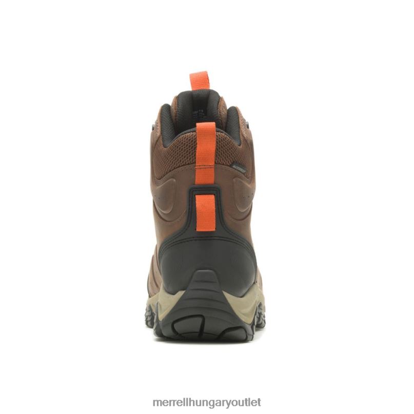 férfiak Merrell föld/narancs phaserbound 2 mid waterproof sr cipő H06N0556