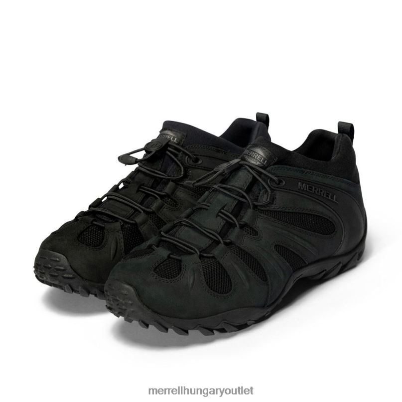 férfiak Merrell fekete cham 8 stretch taktikai cipő H06N0479