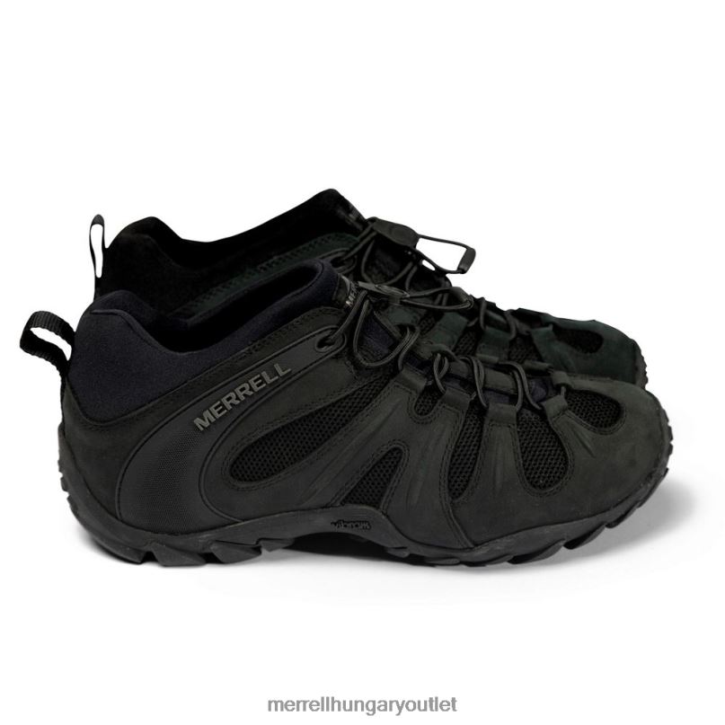 férfiak Merrell fekete cham 8 stretch taktikai cipő H06N0479