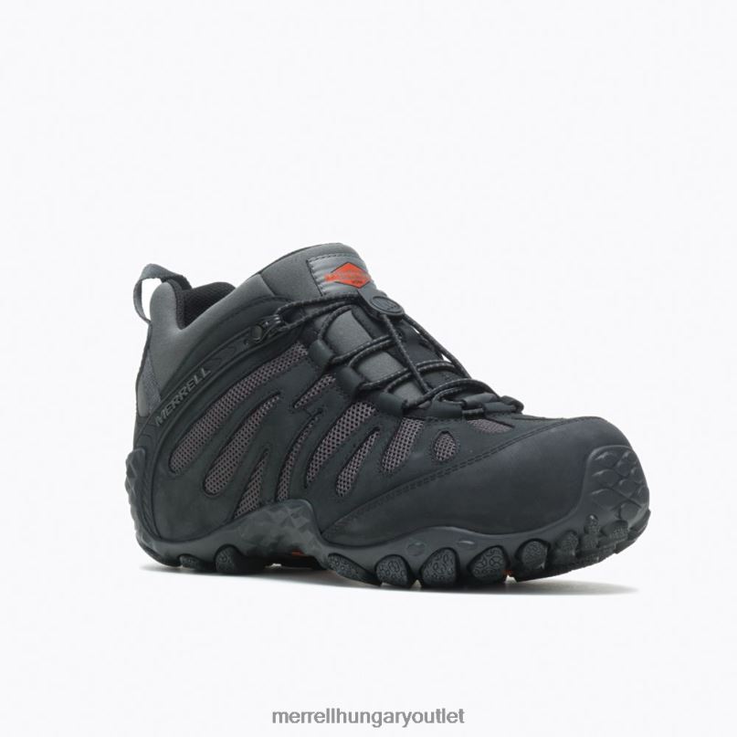 férfiak Merrell fekete chameleon flux stretch szénszál cipő H06N0679