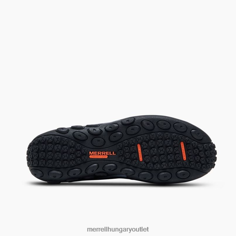 férfiak Merrell fekete dzsungel moc bőr comp orr munkacipő cipő H06N0345