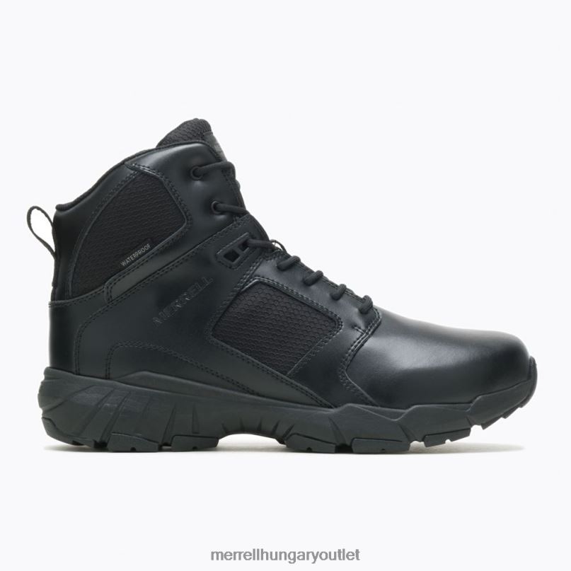 férfiak Merrell fekete fullbench tactical mid vízálló cipő H06N0531