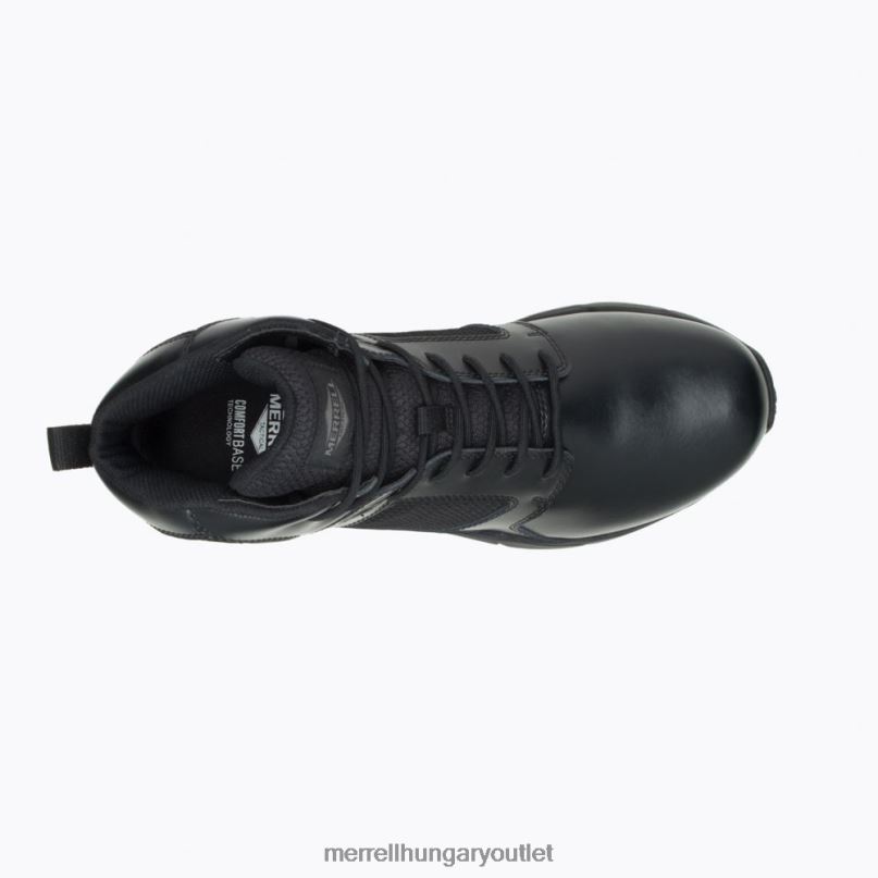 férfiak Merrell fekete fullbench tactical mid vízálló cipő H06N0531