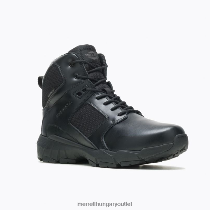férfiak Merrell fekete fullbench tactical mid vízálló cipő H06N0531