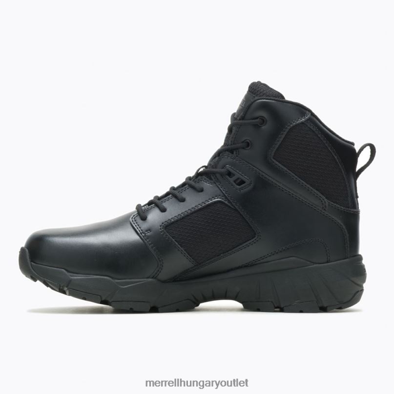 férfiak Merrell fekete fullbench tactical mid vízálló cipő H06N0531