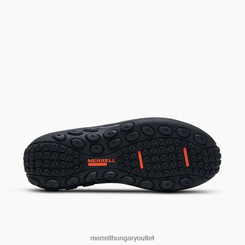 férfiak Merrell fekete jungle moc bőr sr munkacipő cipő H06N0339