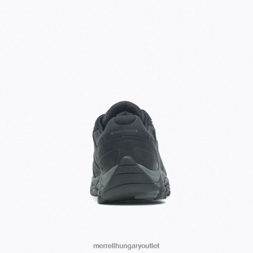 férfiak Merrell fekete moab kalandcsipke vízálló széles szélességű cipő H06N0366