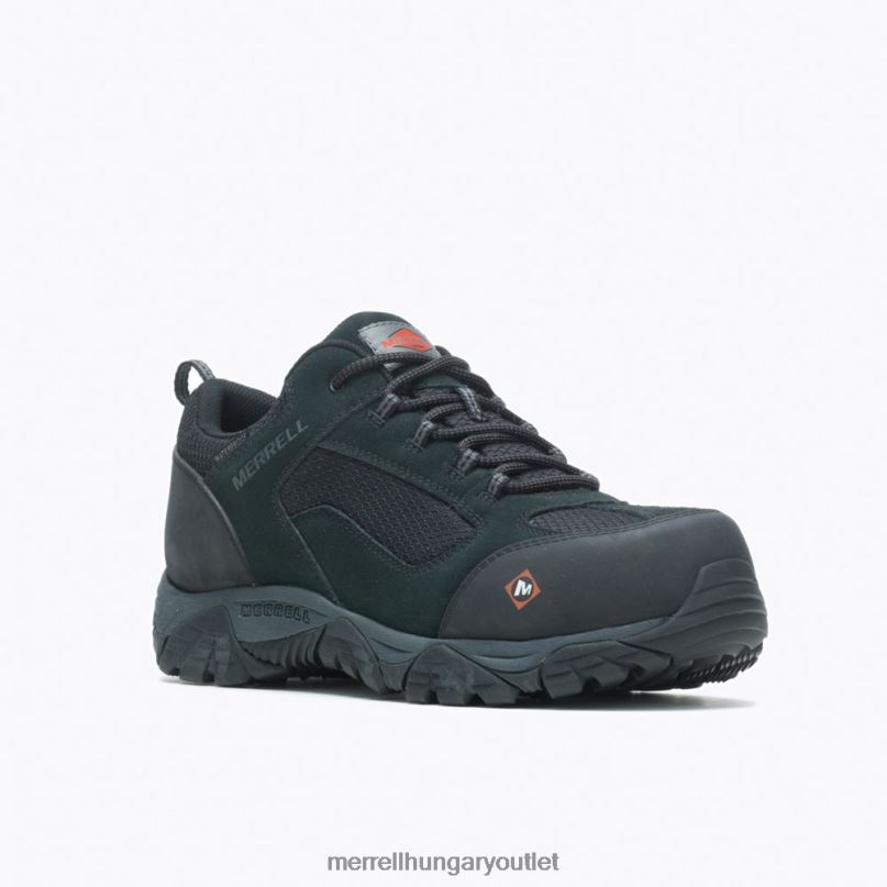 férfiak Merrell fekete moab onset vízálló comp orr munkacipő cipő H06N0384