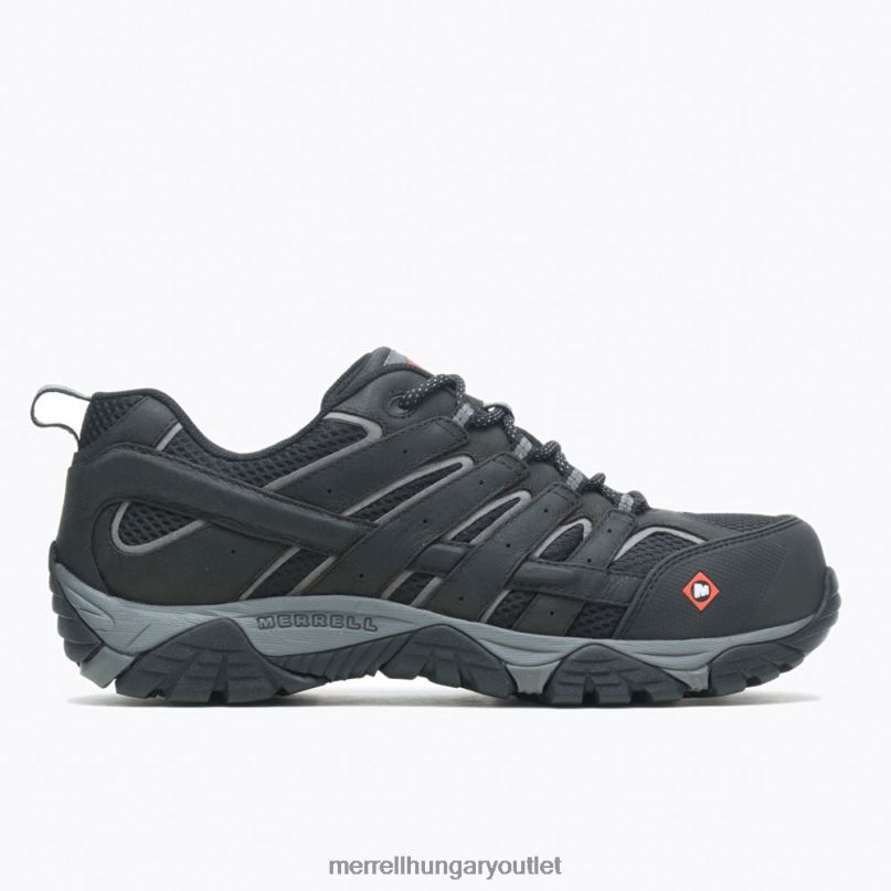 férfiak Merrell fekete moab vertex vent comp toe munkacipő cipő H06N0371