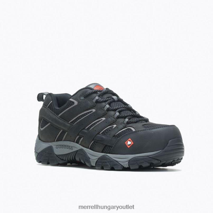 férfiak Merrell fekete moab vertex vent comp toe munkacipő cipő H06N0371