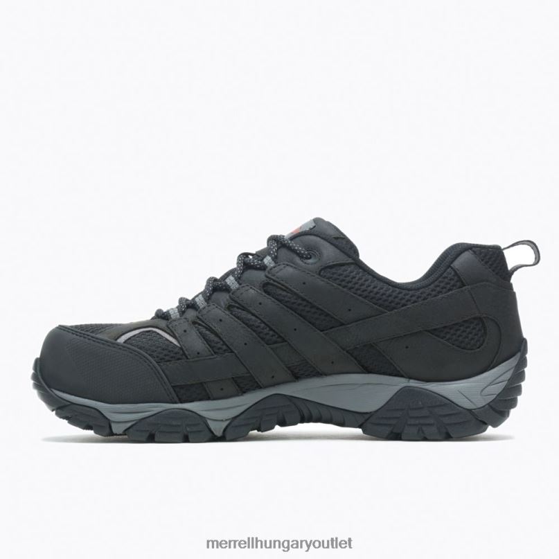 férfiak Merrell fekete moab vertex vent comp toe munkacipő cipő H06N0371