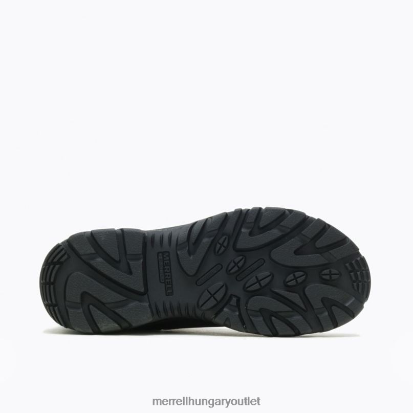 férfiak Merrell fekete strongfield bőr chelsea sr cipő H06N0622