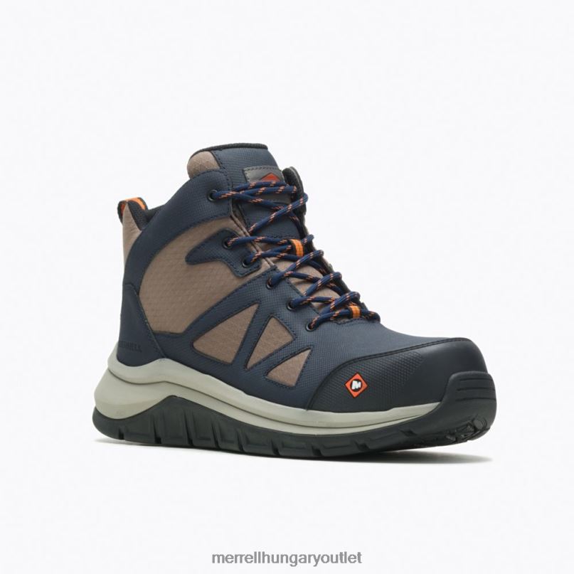 férfiak Merrell haditengerészet fullbench speed mid vö cipő H06N0665