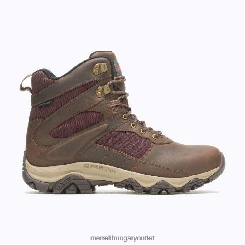 férfiak Merrell karamell moab 2 timber 6'' vízálló cipő H06N0598