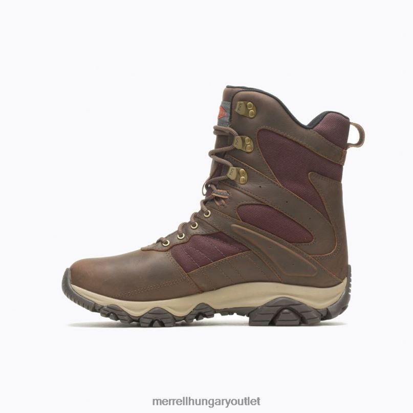 férfiak Merrell karamell moab 2 timber 8\'\' thermo vízálló cipő H06N0658