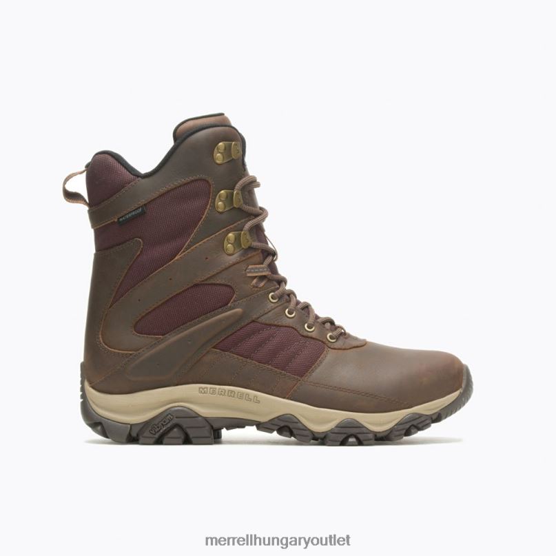 férfiak Merrell karamell moab 2 timber 8'' vízálló cipő H06N0637