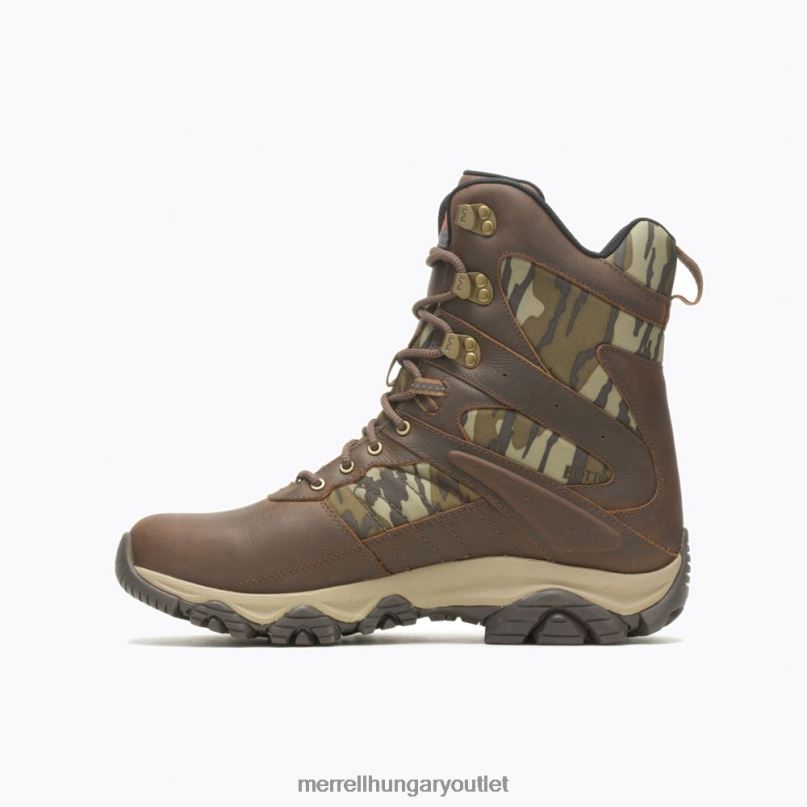 férfiak Merrell karamell/tölgy moab 2 timber 8\'\' vízálló cipő H06N0636