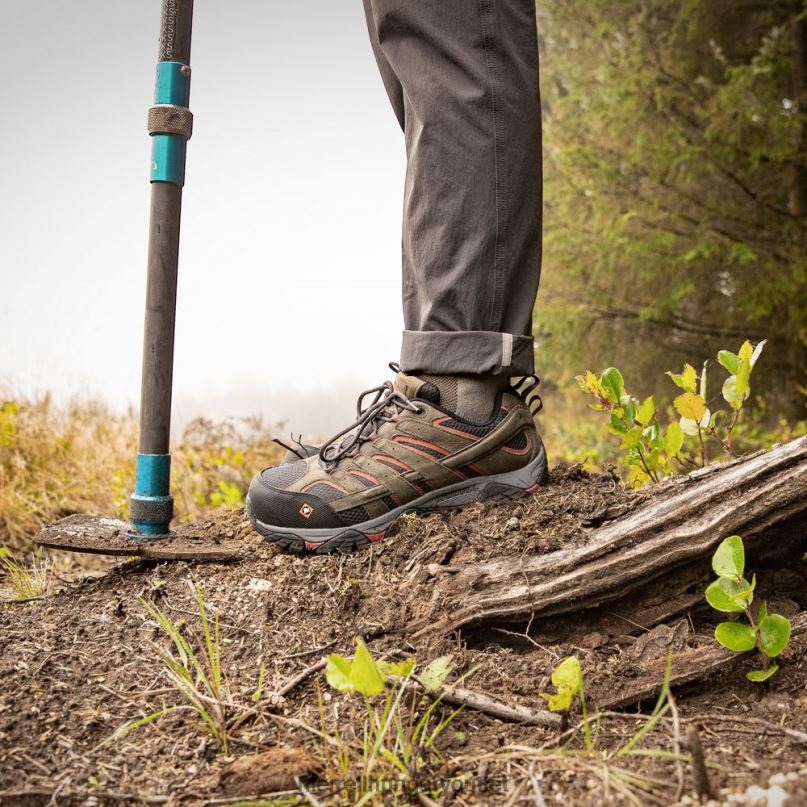 férfiak Merrell ónötvözet moab vertex vent comp toe munkacipő cipő H06N0370