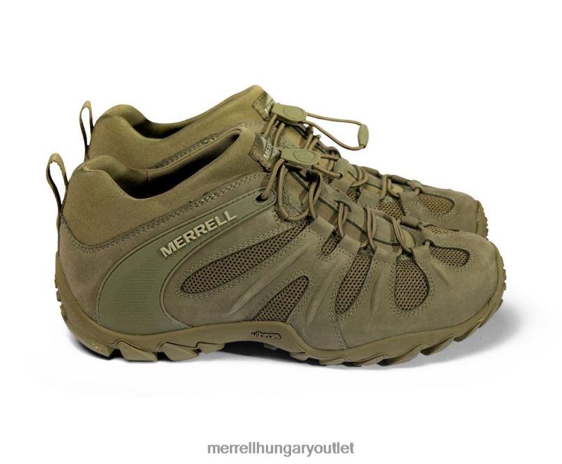 férfiak Merrell sötét olajbogyó cham 8 stretch taktikai cipő H06N0481