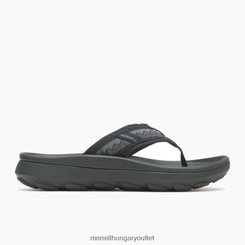 férfiak Merrell fekete kunyhó ultra flip cipő H06N0118