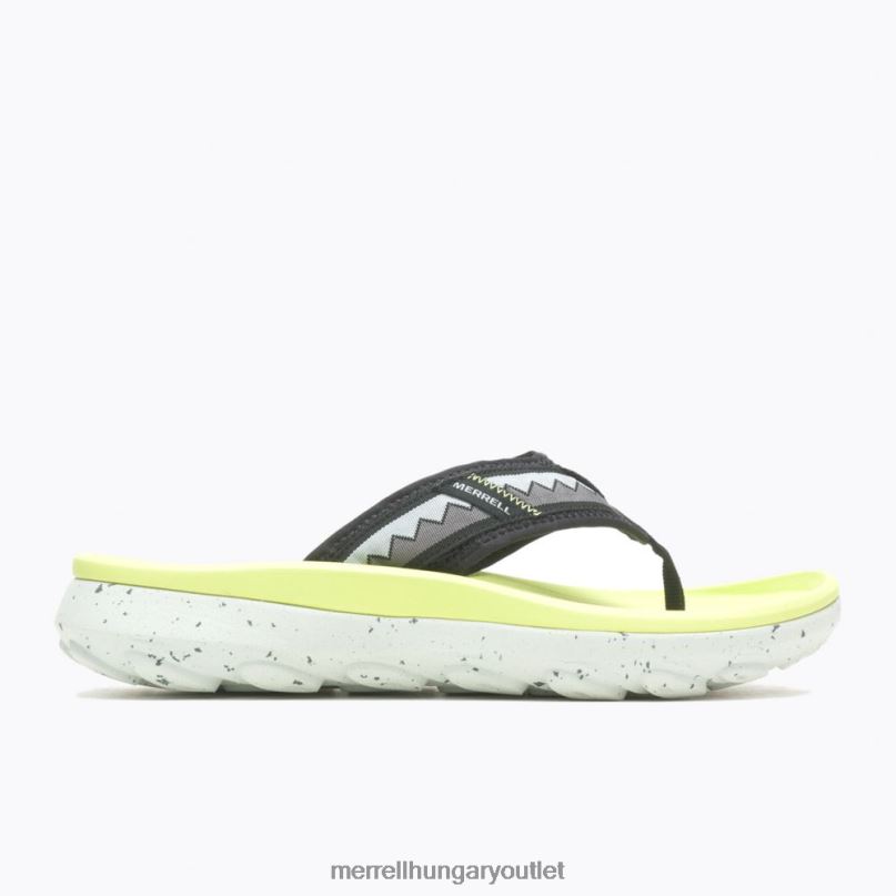 férfiak Merrell fekete/zeller kunyhó ultra flip cipő H06N0117