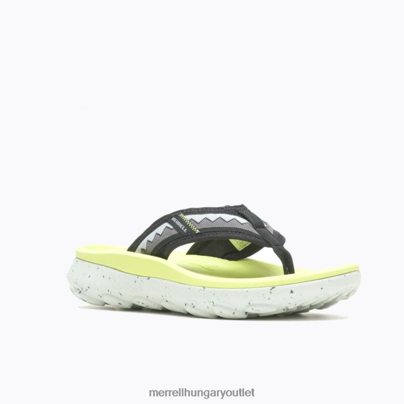 férfiak Merrell fekete/zeller kunyhó ultra flip cipő H06N0117