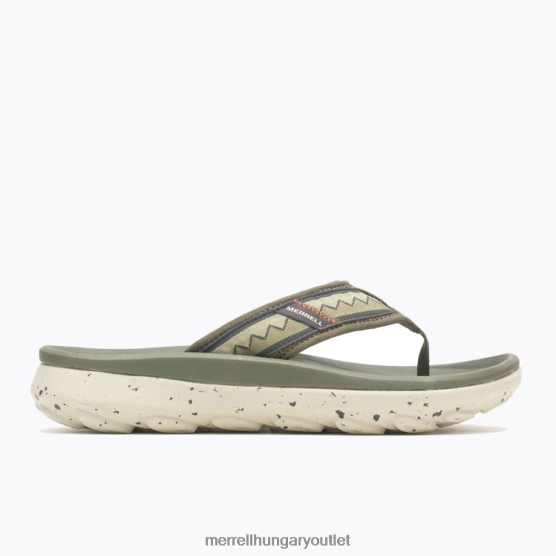 férfiak Merrell olajbogyó kunyhó ultra flip cipő H06N0119