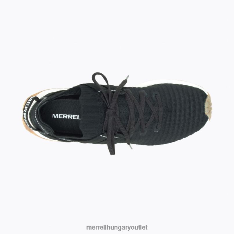 férfiak Merrell fekete-fehér csatlakozzanak csipke sneaker eco dye cipő H06N0505