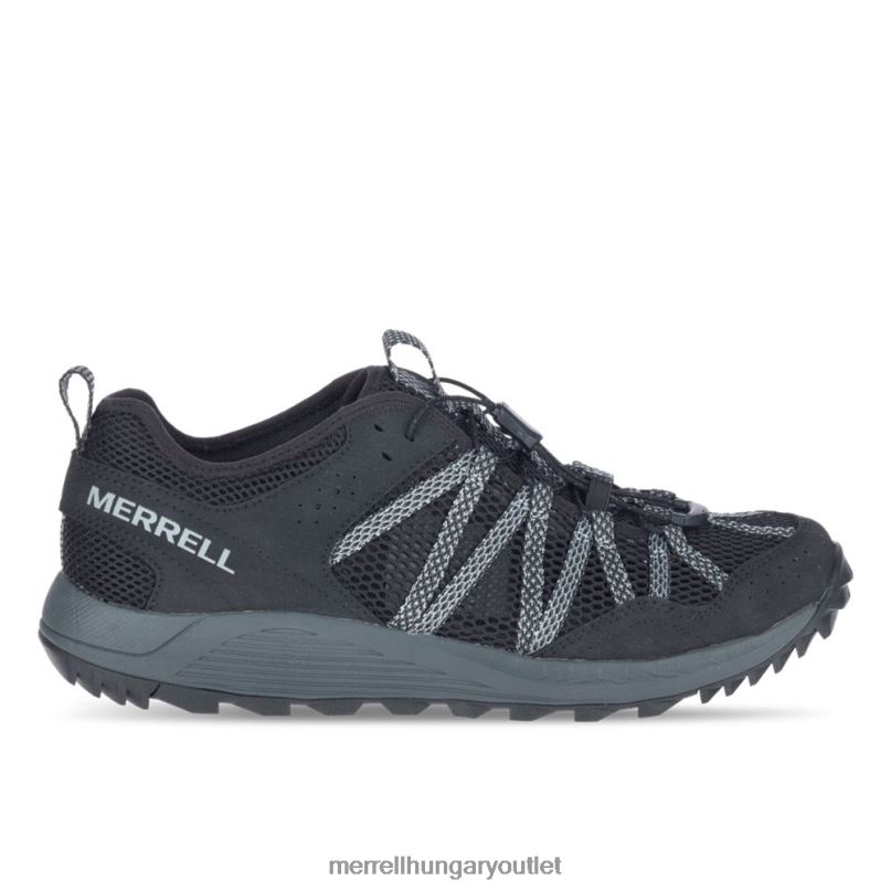 férfiak Merrell fekete wildwood aerosport cipő H06N0699