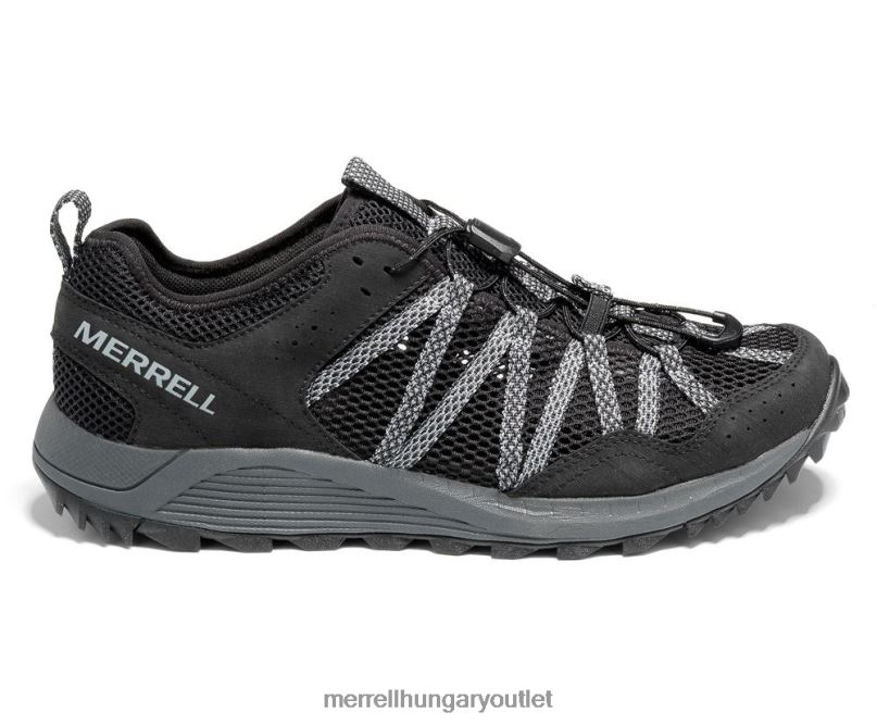 férfiak Merrell fekete wildwood aerosport cipő H06N0699