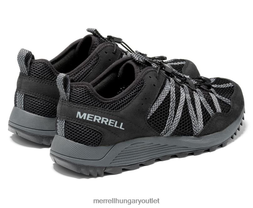 férfiak Merrell fekete wildwood aerosport cipő H06N0699