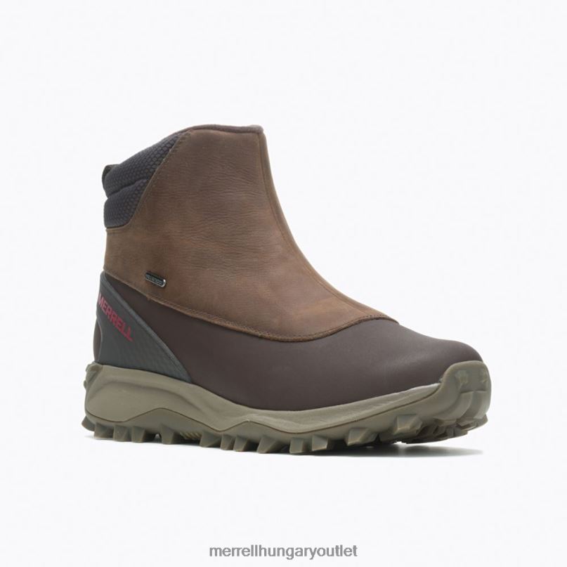 férfiak Merrell agyag thermo kiruna mid zip vízálló cipő H06N0758