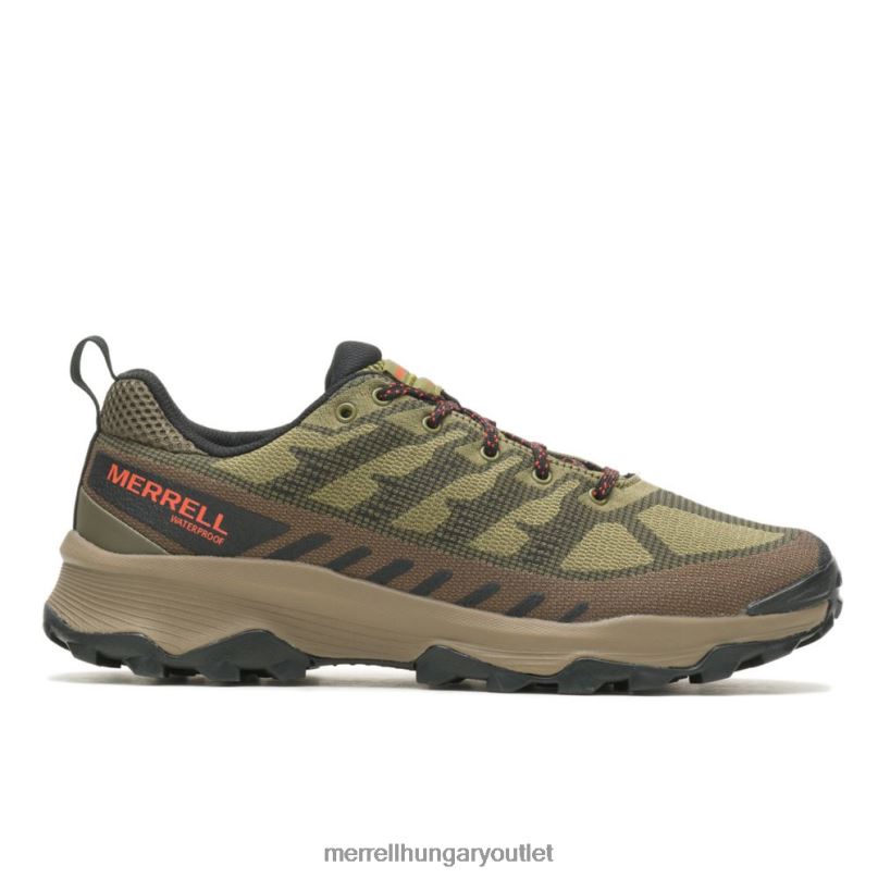 férfiak Merrell avokádó/kenguru speed eco vízálló cipő H06N072