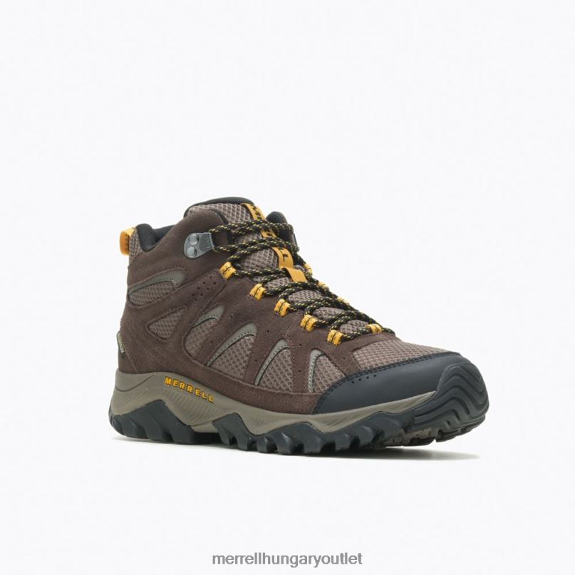 férfiak Merrell eszpresszó oakcreek mid vízálló széles szélesség cipő H06N0604