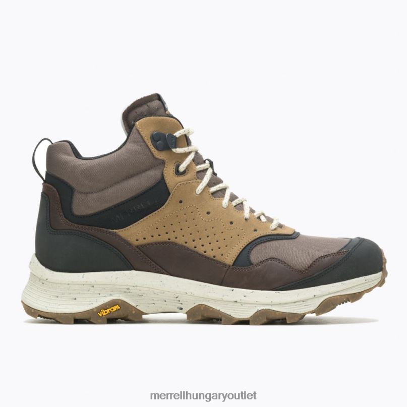 férfiak Merrell föld sebesség solo mid vízálló cipő H06N038