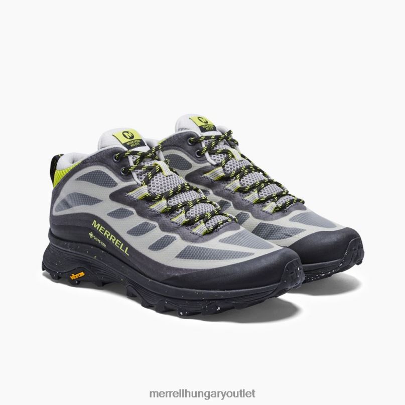 férfiak Merrell faszén moab sebesség közepes gore-tex cipő H06N0191