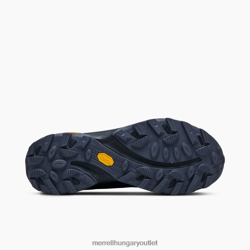 férfiak Merrell fekete/aszfalt moab sebesség gore-tex cipő H06N023