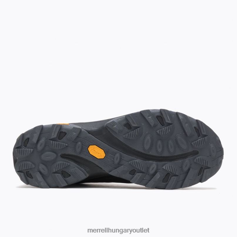 férfiak Merrell fekete/aszfalt moab sebesség közepes gore-tex cipő H06N0190