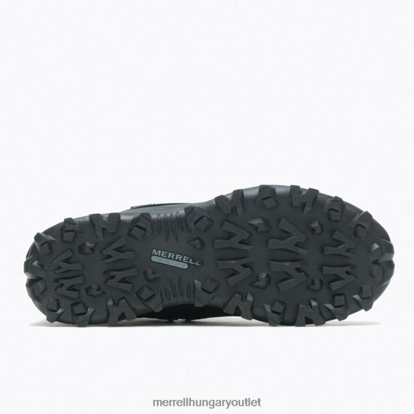 férfiak Merrell fekete/emlékmű thermo kiruna mid zip vízálló cipő H06N0757