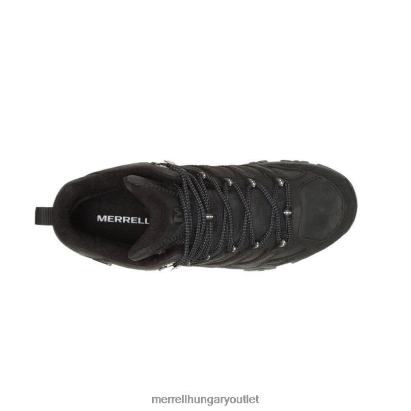 férfiak Merrell fekete moab 3 prime mid vízálló cipő H06N0351
