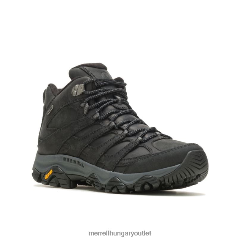 férfiak Merrell fekete moab 3 prime mid vízálló cipő H06N0351