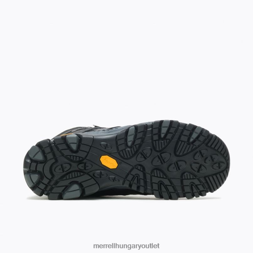 férfiak Merrell fekete moab 3 thermo magas vízálló cipő H06N0634