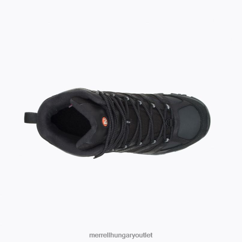 férfiak Merrell fekete moab 3 thermo magas vízálló cipő H06N0634