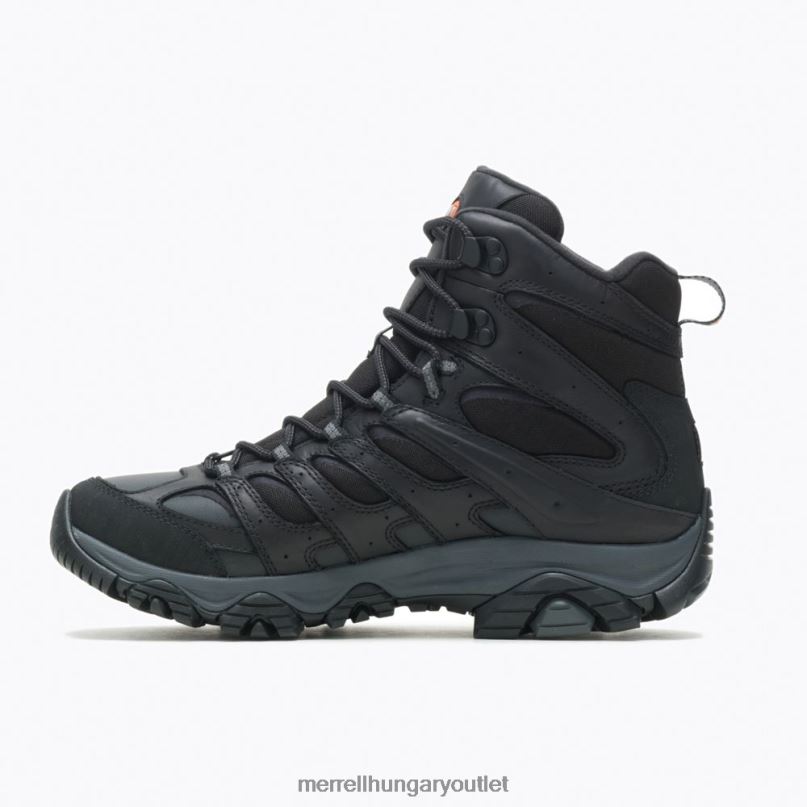 férfiak Merrell fekete moab 3 thermo magas vízálló cipő H06N0634