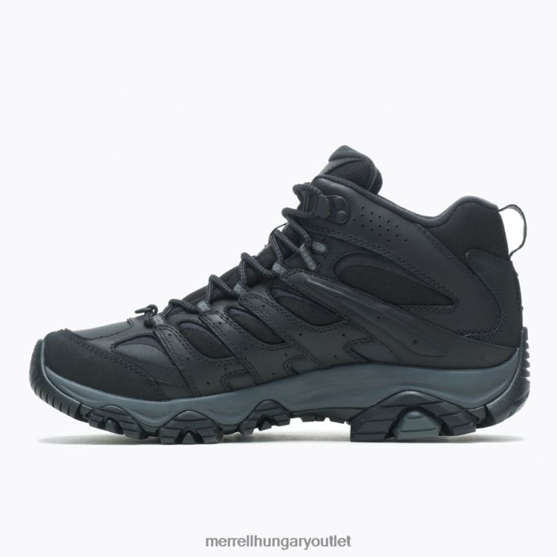 férfiak Merrell fekete moab 3 thermo mid vízálló széles szélesség cipő H06N0628