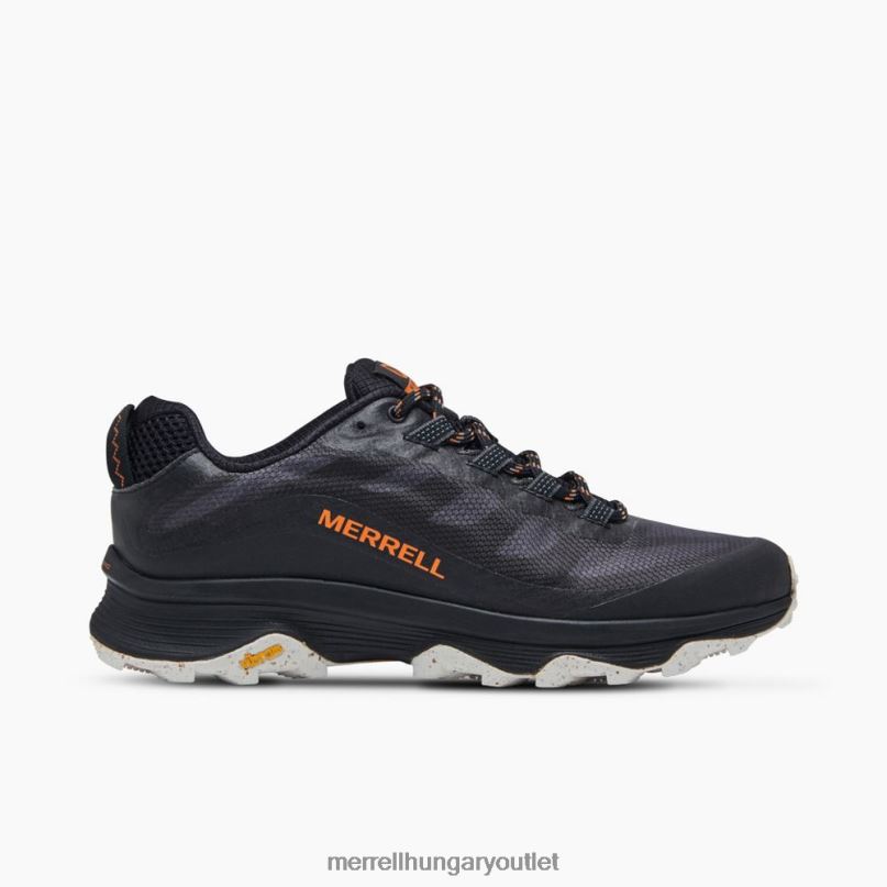 férfiak Merrell fekete moab sebesség cipő H06N0513