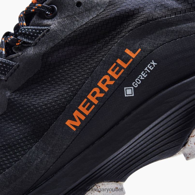 férfiak Merrell fekete moab sebesség gore-tex cipő H06N022