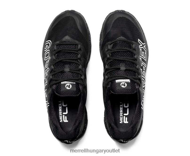férfiak Merrell fekete moab sebesség gore-tex se cipő H06N0580