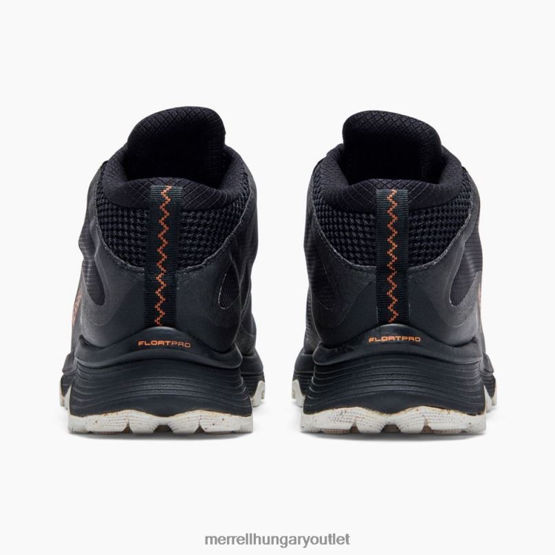 férfiak Merrell fekete moab sebesség közepes gore-tex cipő H06N0189