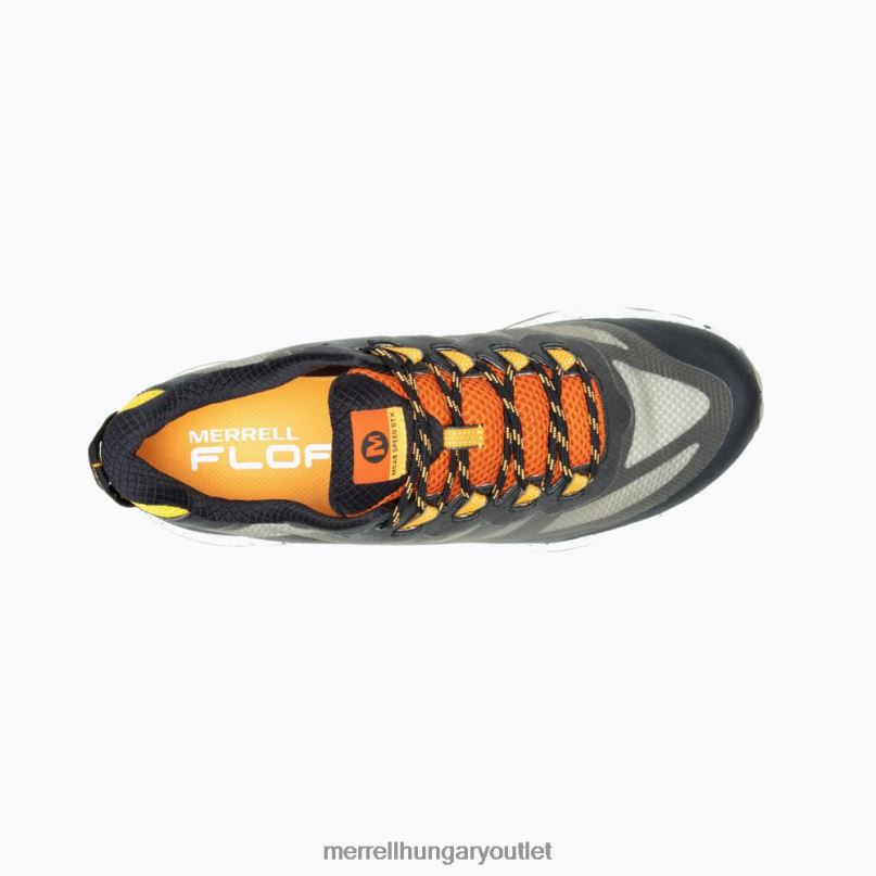 férfiak Merrell fekete/multi moab sebesség gore-tex cipő H06N024